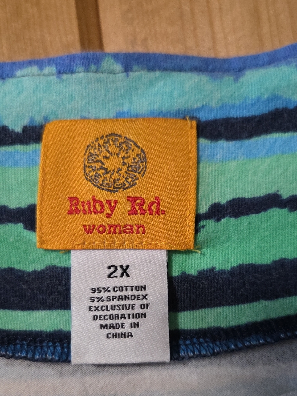 Ruby Rd. Womens Top..2x - Picture 4 of 5